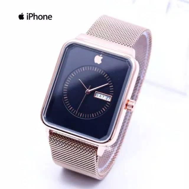  Jam  tangan  iphone rantai magnet  pasir tanggal Shopee  