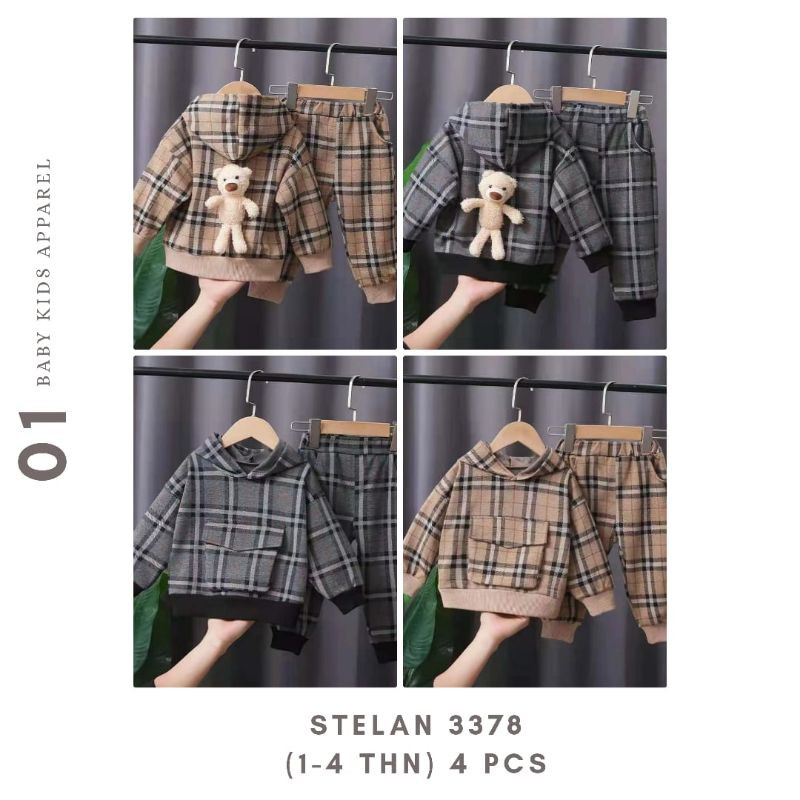 setcel Burberry boneka