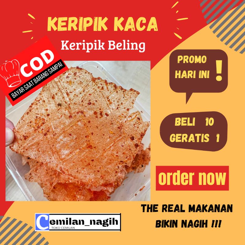 

Keripik Kaca Kripik Beling Kripca Daun Jeruk