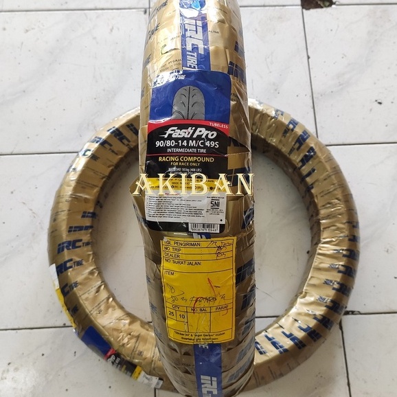 Ban IRC RACING FASTI PRO 90/80-14 Ban FASTI PRO 90 80 14 Ring 14 TL