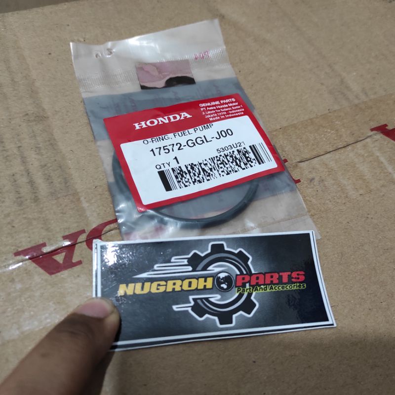 ORING FUEL PUMP BEAT FI ORIGINAL ASLI HGP VARIO FI REVO FI SUPRA X 125 FI 17572 GGL J00