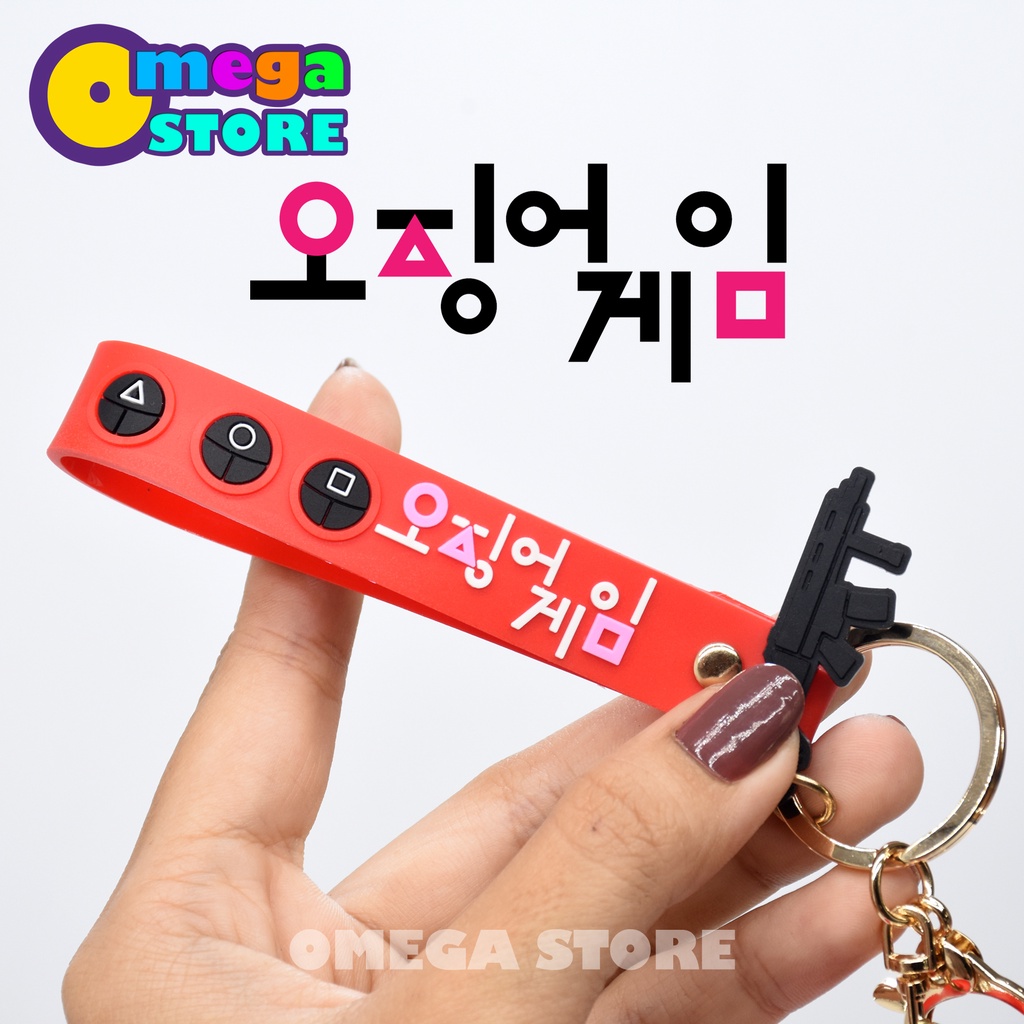 Gantungan Tas Squid Game Gantungan Kunci Karakter Marvel Murah Meriah Anime Key Chain - 259