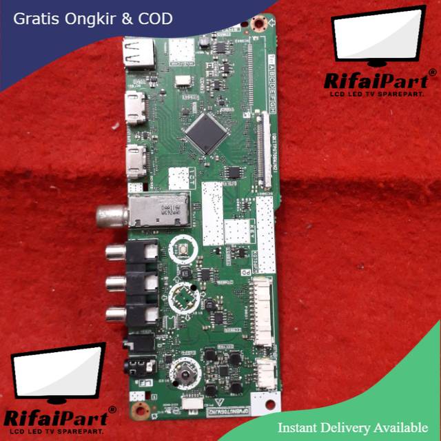 MESIN TV LED SHARP LC-40LE295I - MAINBOARD MB SHARP 40LE295I - MOTHERBOARD - MB LED SHARP LC40LE295I