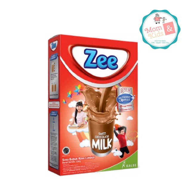 ZEE Reguler Vanila Twist Milk &amp; Swiss Chocolate Box 350gr