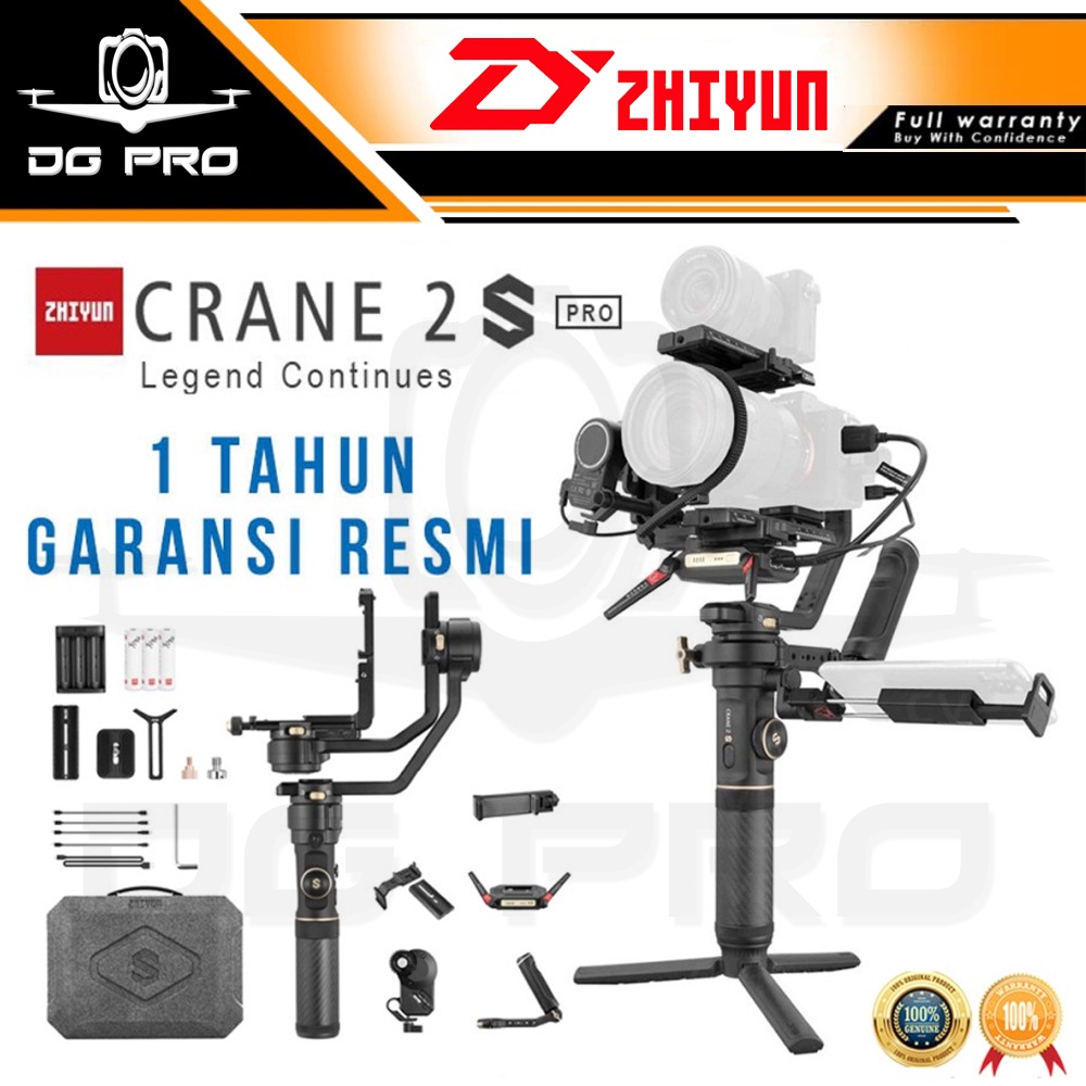 Zhiyun Tech CRANE 2S PRO Gimbal Stabilizer Zhiyun Crane 2 S RESMI