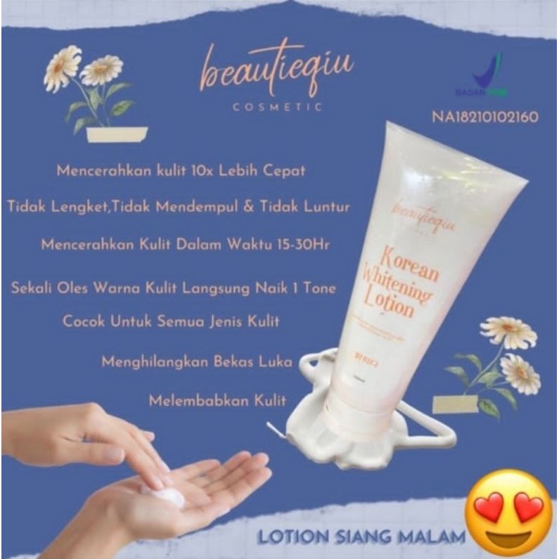 Lotion Pemutih Tubuh/Korean Whitening Lotion/LOTION PEMUTIH