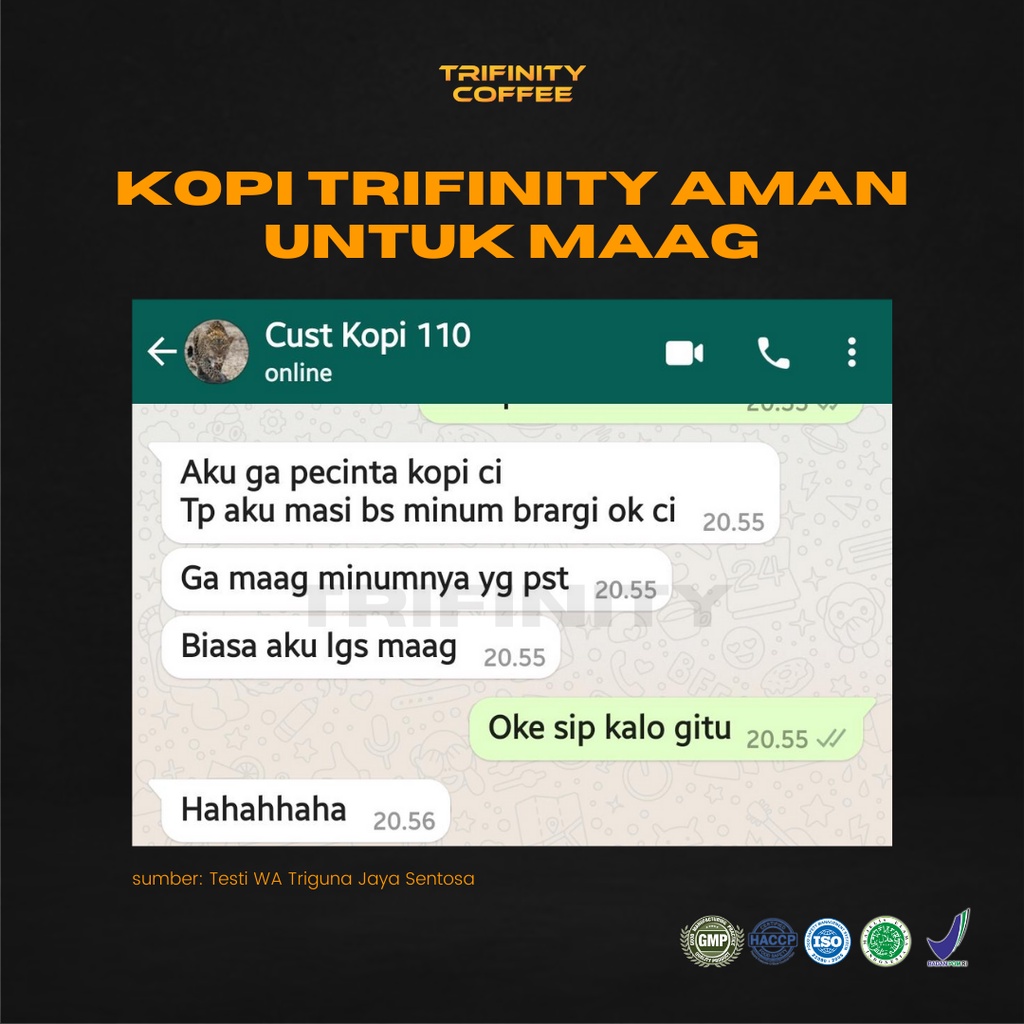 Trifinity kopi 1sachet