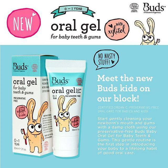 Buds Baby Oral Gel for Baby Teeth &amp; Gums