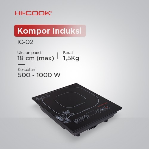 HI-Cook Induction Cooker IC-02 Kompor Induksi IC 02