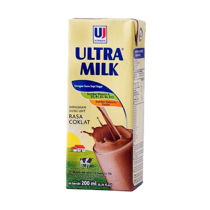 

ULTRA MILK COKLAT 200 ML (HARGA SATUAN)