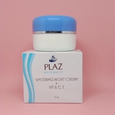 Plaz Whitening Night Cream Plus Vitamin