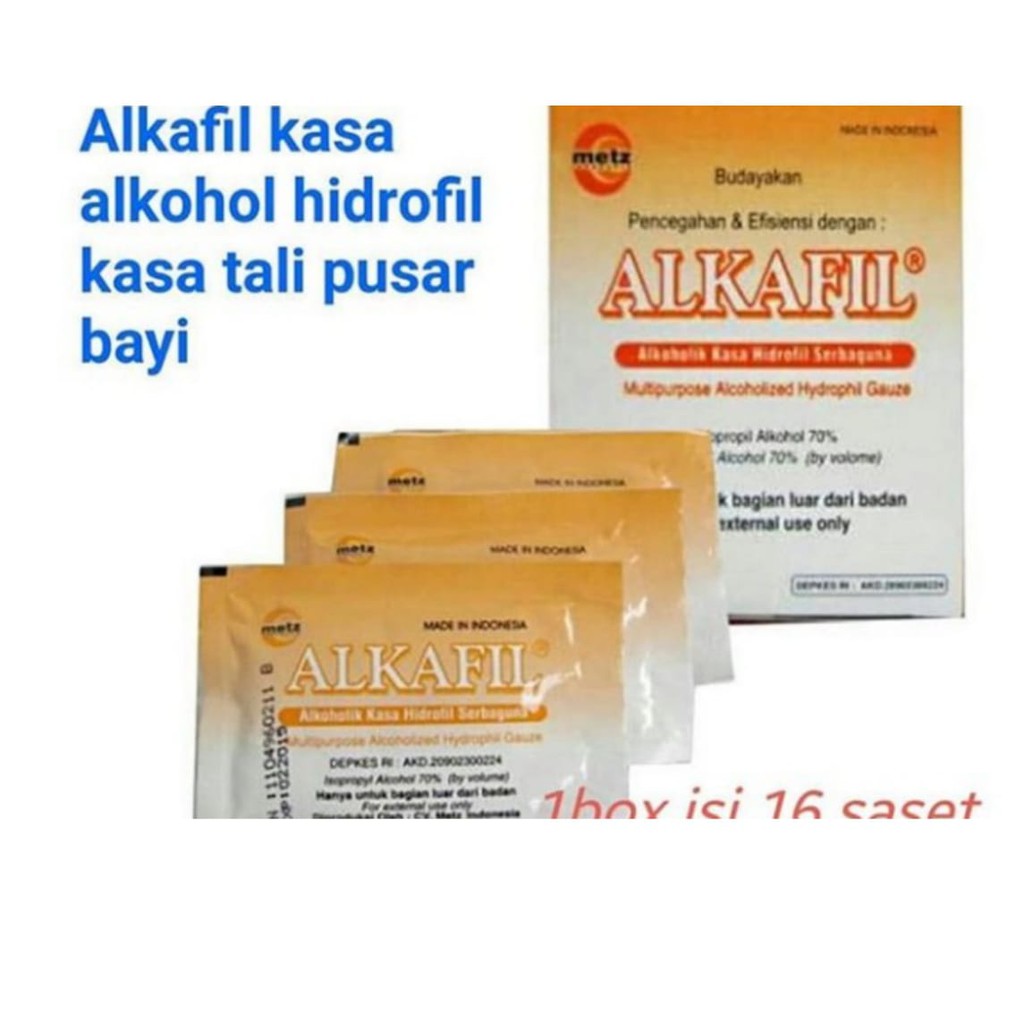 Alkafil Alkoholik Kasa Hidrofil