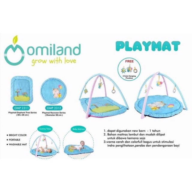 Omiland - Playmat Racoo OMP2312