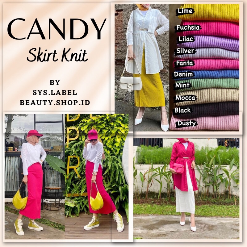 Rok Span Candy - Skirt Knitted Premium F2