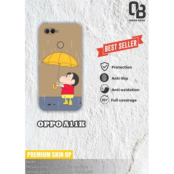 Dapat 2pcs GRASKIN HANDPHONE OPPO A11K SINCHAN