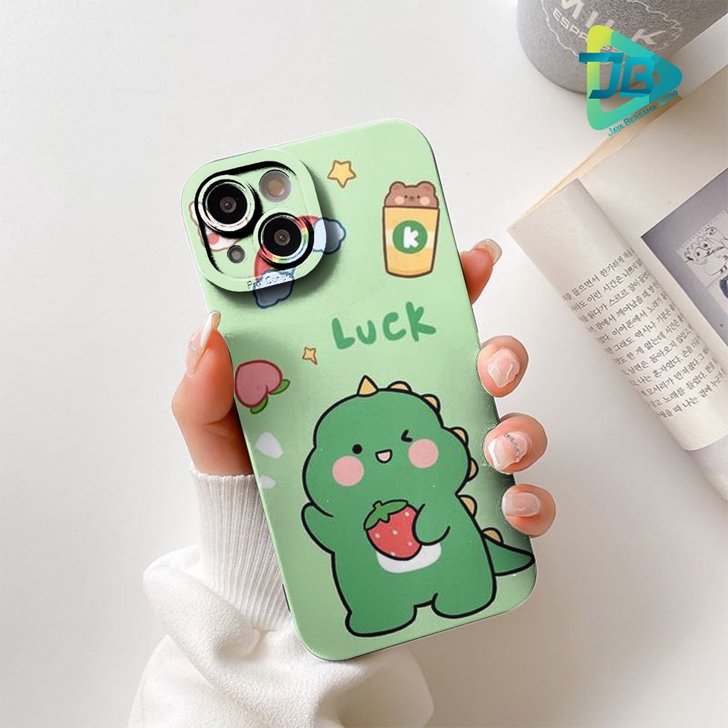 SOFTCASE PROCAMERA CUSTOM DINO OPPO VIVO SAMSUNG REALME XIAOMI IPHONE INFINIX FOR ALL TYPE JB5758