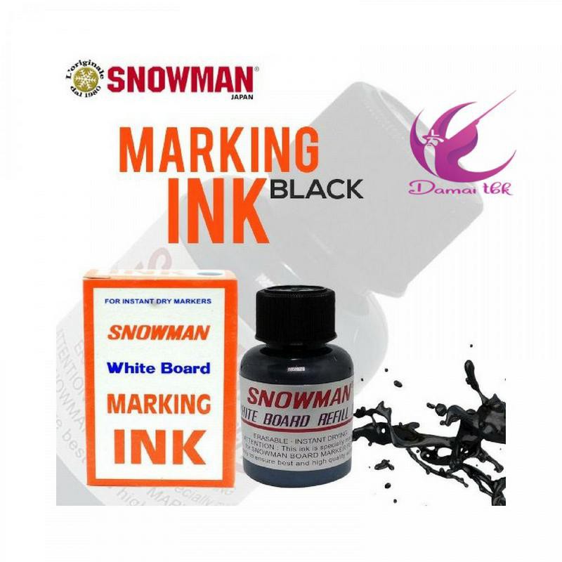 

Refill Tinta Spidol Whiteboard marker Snowman Isi Ulang Tinta Snowman Untuk White Board-Ink Marking