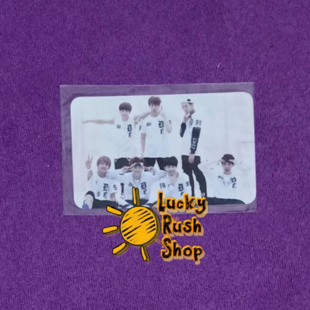 Official Photocard BTS Group / Unit