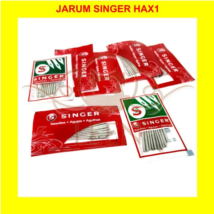 Jarum SINGER HA x 1 Mesin Jahit Klasik / Portable Rumah Tangga LEEN - 9