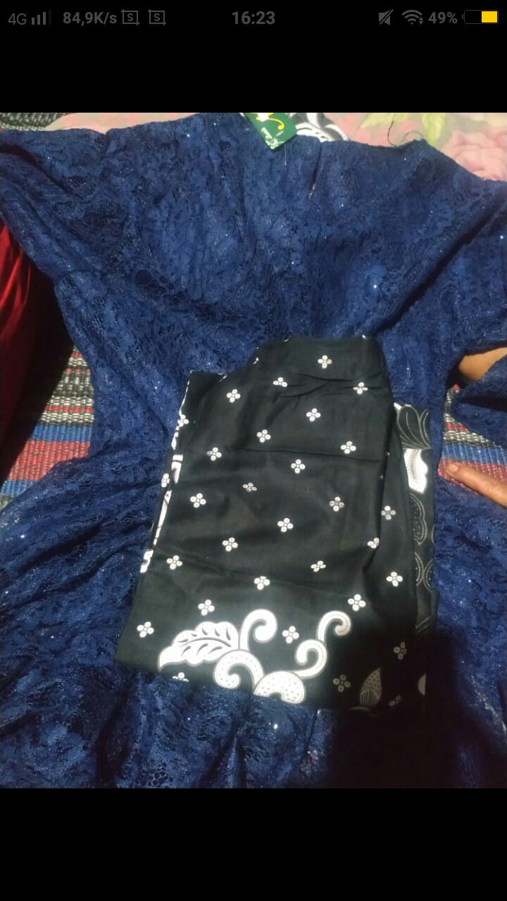 Set Kebaya Amora Couple Kebaya Brukat Tulang Mutiara Kebaya Premium Batik Couple Terlaris