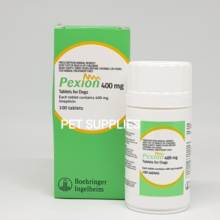 PEXION 400 MG obat epilepsi anjing