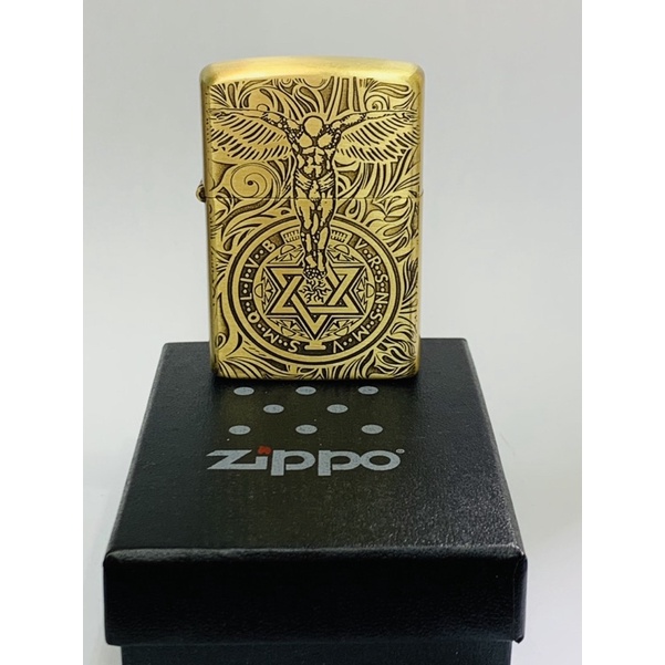 Zippo Motif Grafir GUARDIAN ANGEL Made In U.S.A Kwalitas Premium/Grade Ori