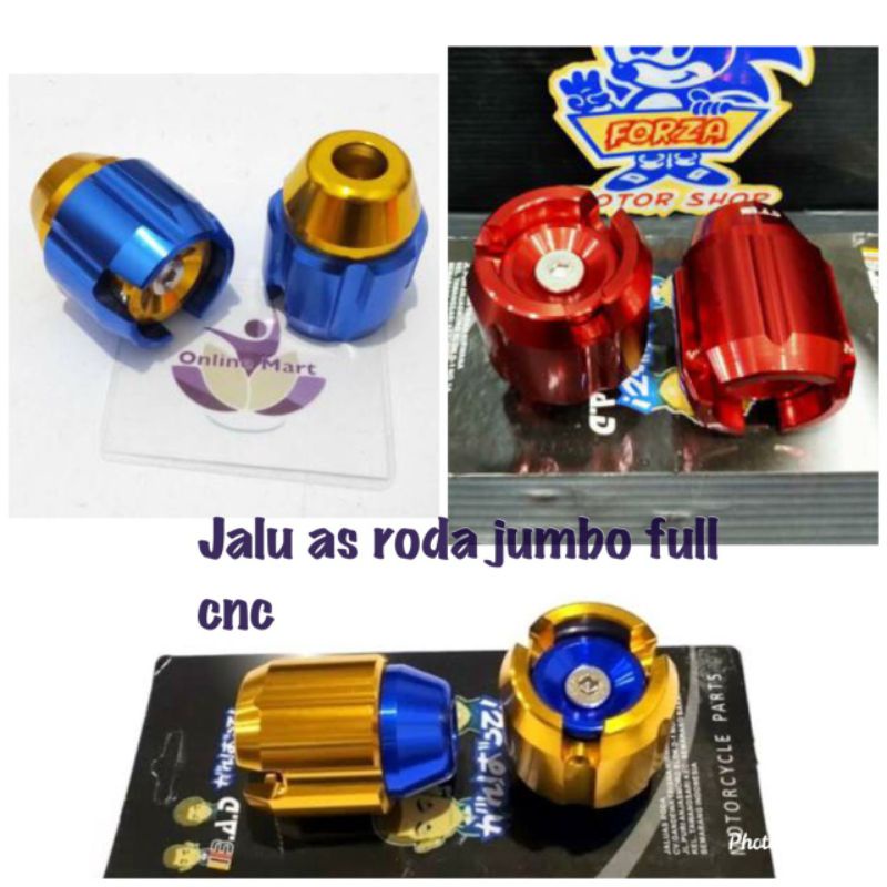 Jalu AS Roda Full CNC Full Warna NMAX AEROX PCX LEXI SCOOPY VARIO MIO DLL