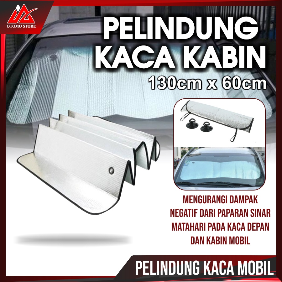 PELINDUNG KACA KABIN Sun Shield Krey Anti Panas Dashboard Mobil Perawatan Kendaraan Original Murah