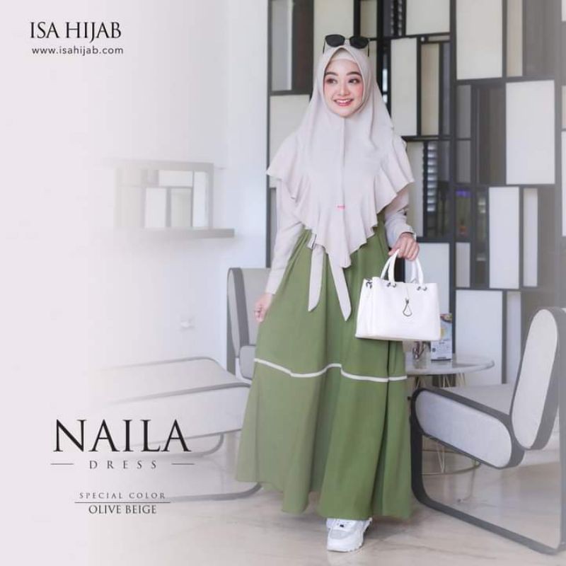 Naila dress set isa hijab