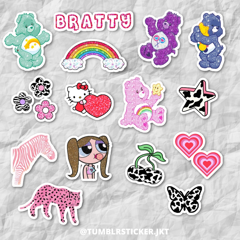 

STICKER AESTHETIC Y2K PACK | STICKER TUMBLR LAPTOP | STICKER AESTHETIC HP JURNAL | STICKER CASE HP