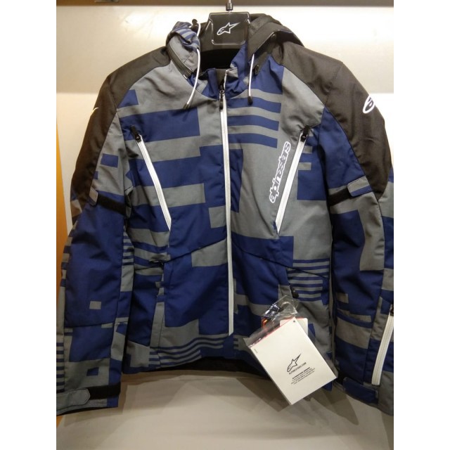 ALPINESTARS BADGER JACKET CHARCOAL NAVY | JAKET MOTOR TOURING
