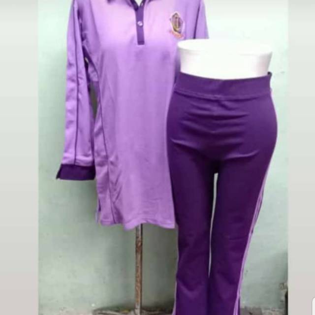 Seragam olahraga IKKT ungu