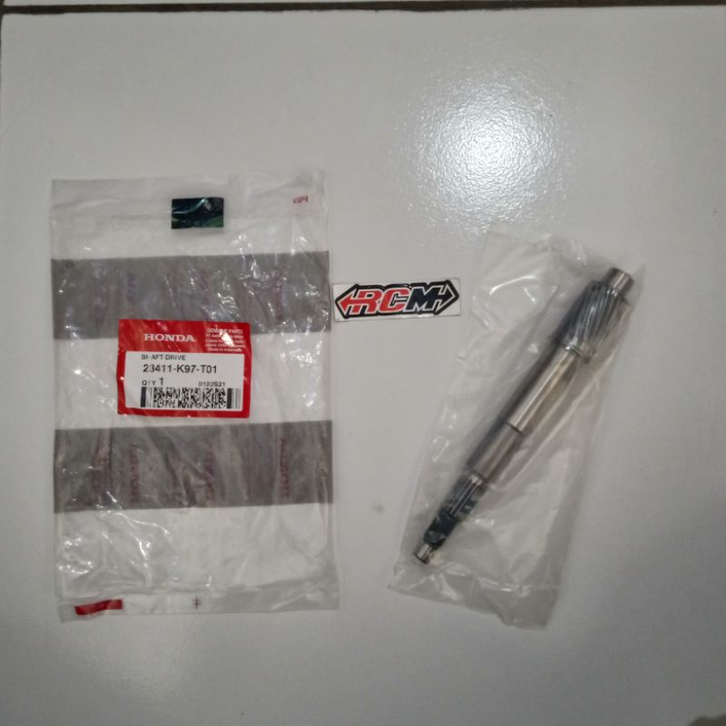 23411-K97-T01 AS PULLY PULLEY PULY POLY PCX 150SHAFT DRIVE NEW ORIGINAL AHM