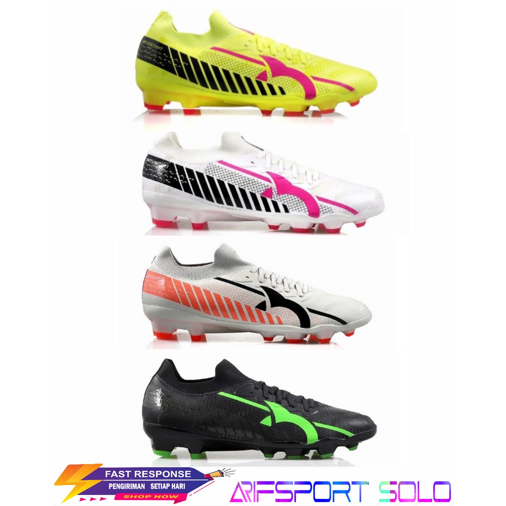 Sepatu Bola Ortuseight Catalyst Liberte Fg - Electricity/Black/Ultra 11010356 Original