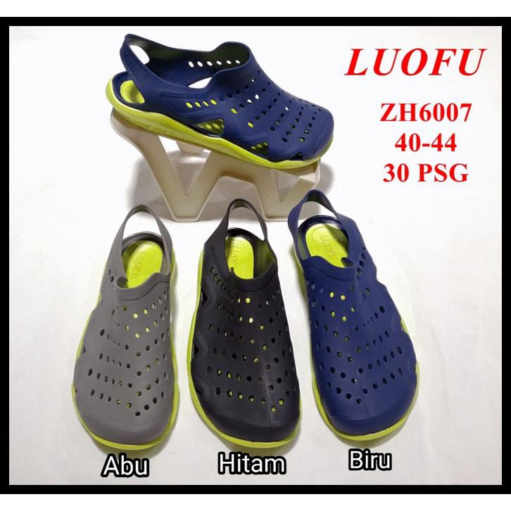 JELLY SANDAL WANITA KARET LUOFU SENDAL PRIA IMPORT ZH6007