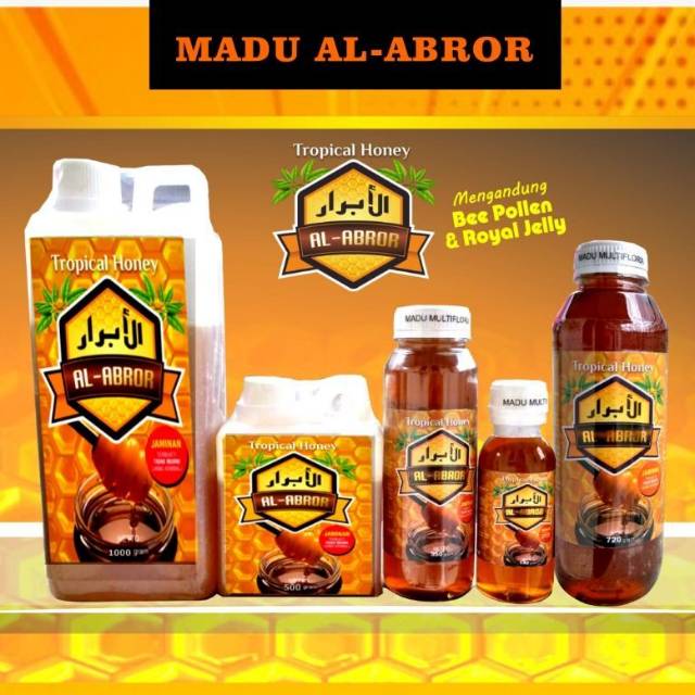 

MADU MURNI ASLI - MADU AL ABROR 350 GRAM