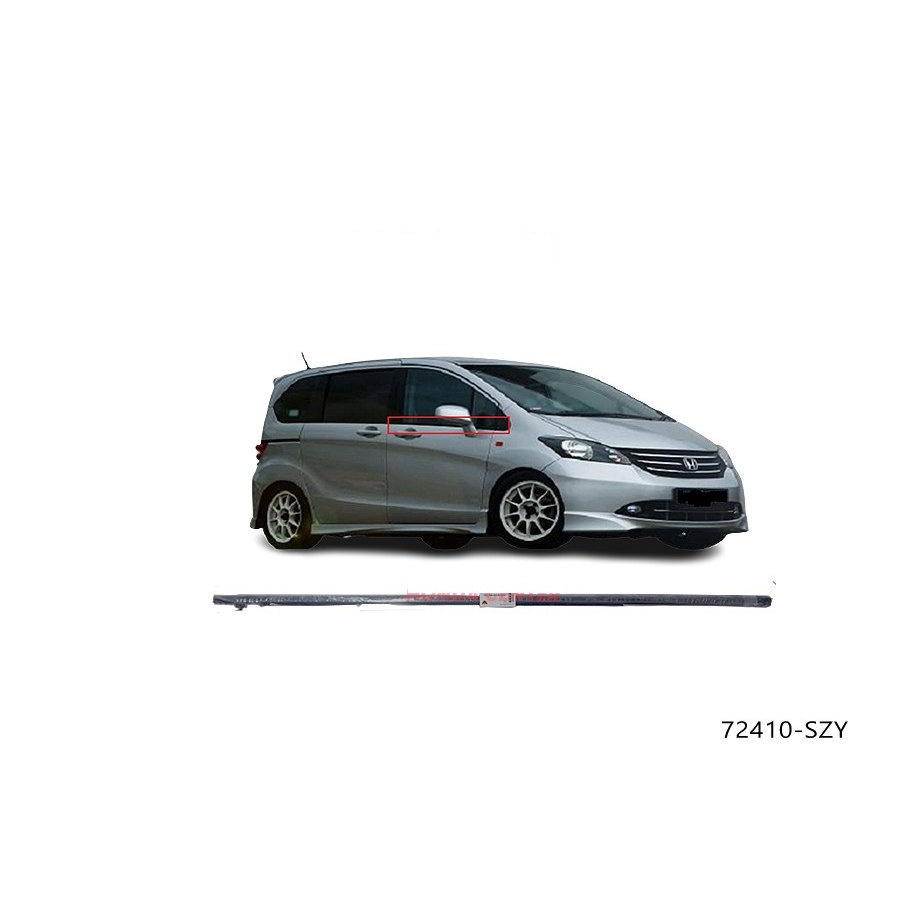 Pelipit karet kaca luar honda freed weather strip luar freed