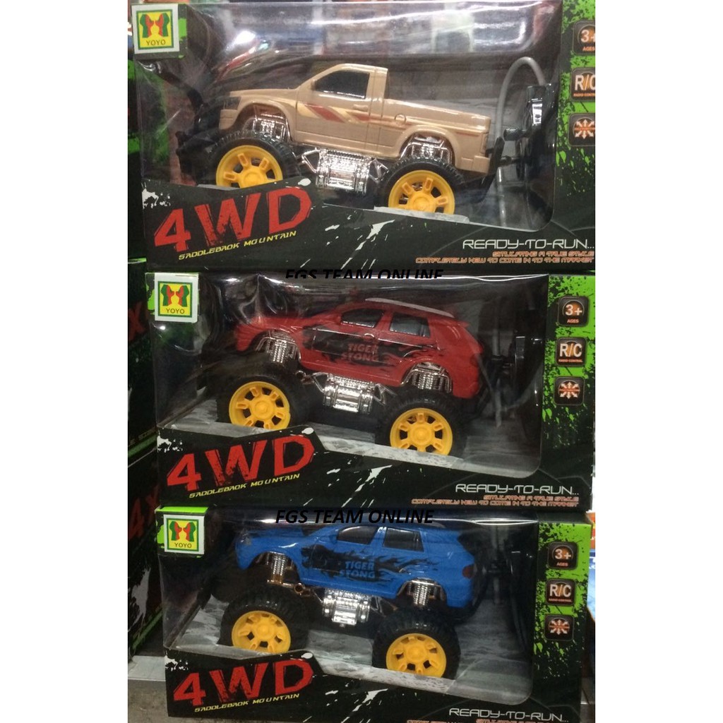MAINAN ANAK REMOTE CONTROL 4WD SADDLEBACK MOUNTAIN MOBIL RC