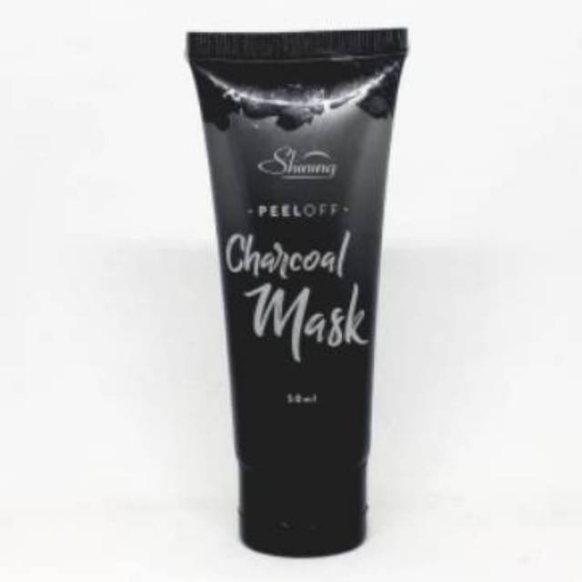 SHINING PEEL OFF CHARCOAL MASK 50ml BPOM