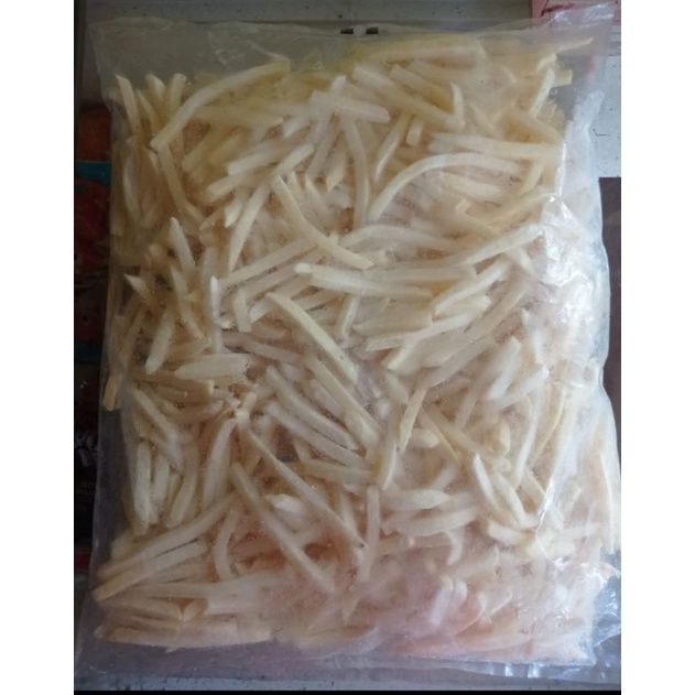 kentang 2,5 kg / 2 kg shoestring frozen land