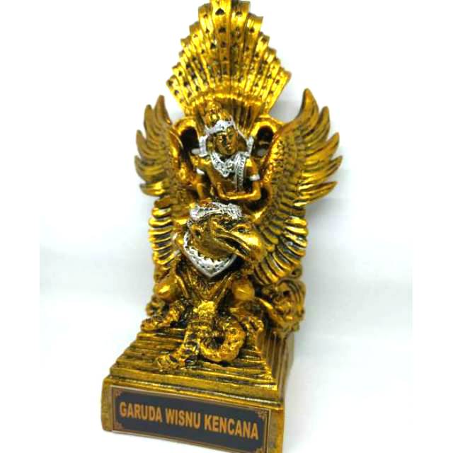 (BISA COD) PAJANGAN MINIATUR PATUNG GARUDA WISNU KENCANA BALI 22 x 9 x 9 cm BAHAN FIBERGLASS