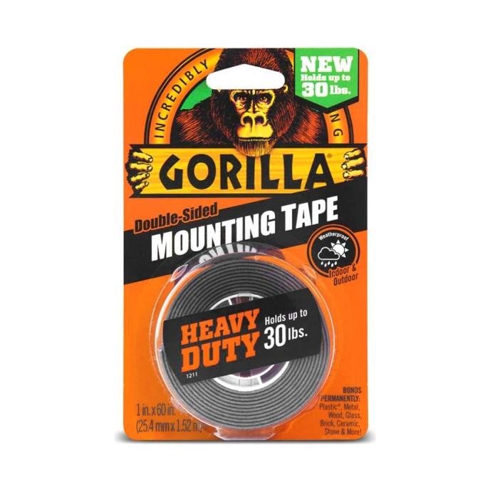 

Gorilla Black Heavy Duty Mounting Tape Termurah