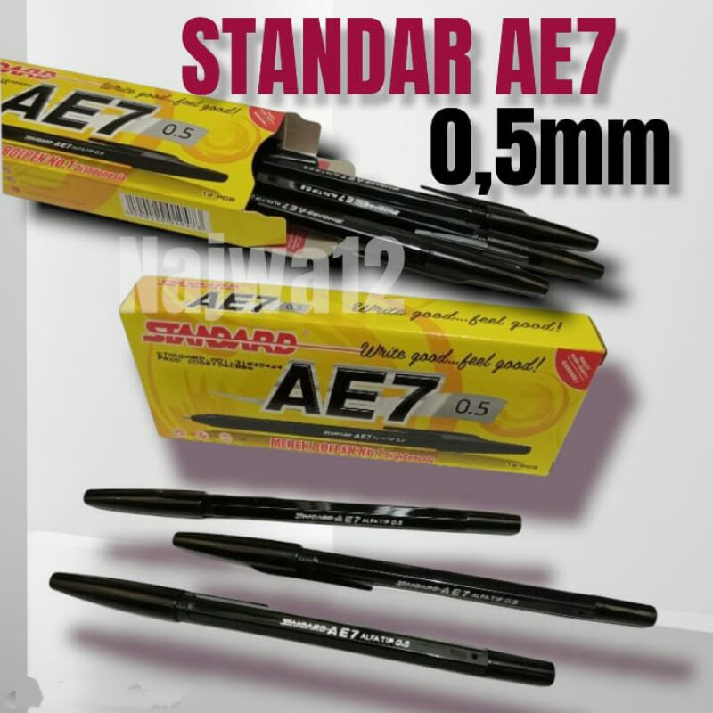 

mdn PULPEN STANDARD AE7/1 PACK ISI 12PCS