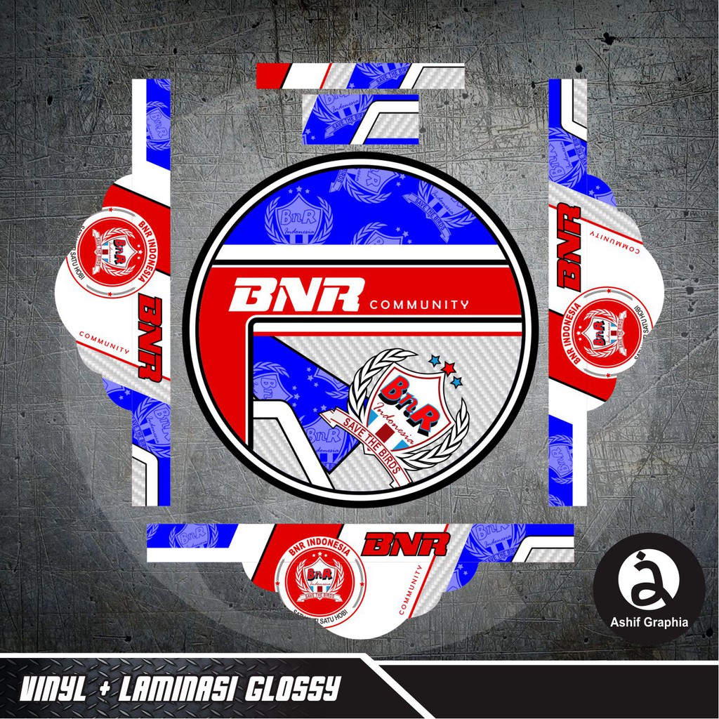 STIKER DECAL TEBOK MURAI BNR TERBARU COD