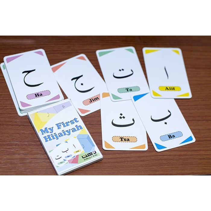 FLASHCARD HIJAIYAH FLASH CARD HURUF ARAB MY FIRST HIJAIYAH ANAK BALITA