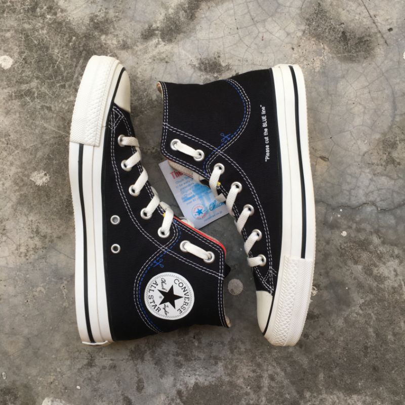 Converse CTAS Cut Line Hi Black White Japan Market