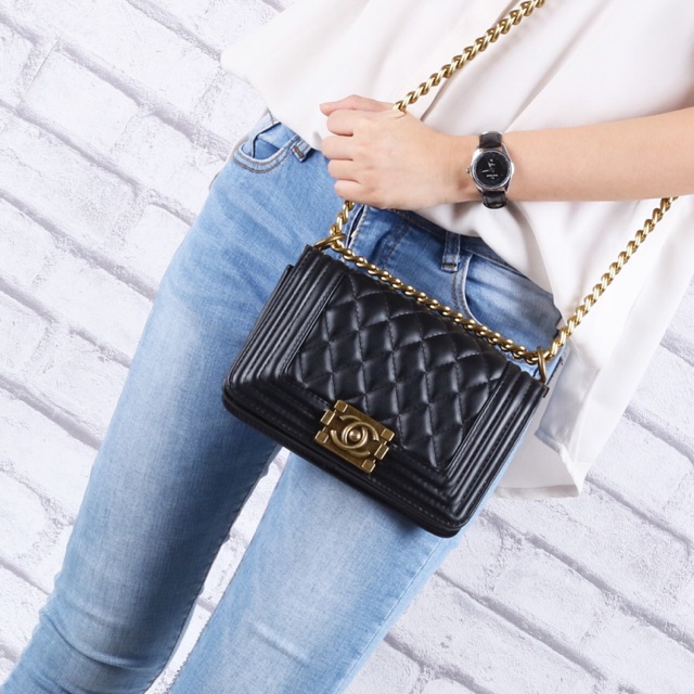 Tas ChanelBoy Classic Mini 3001