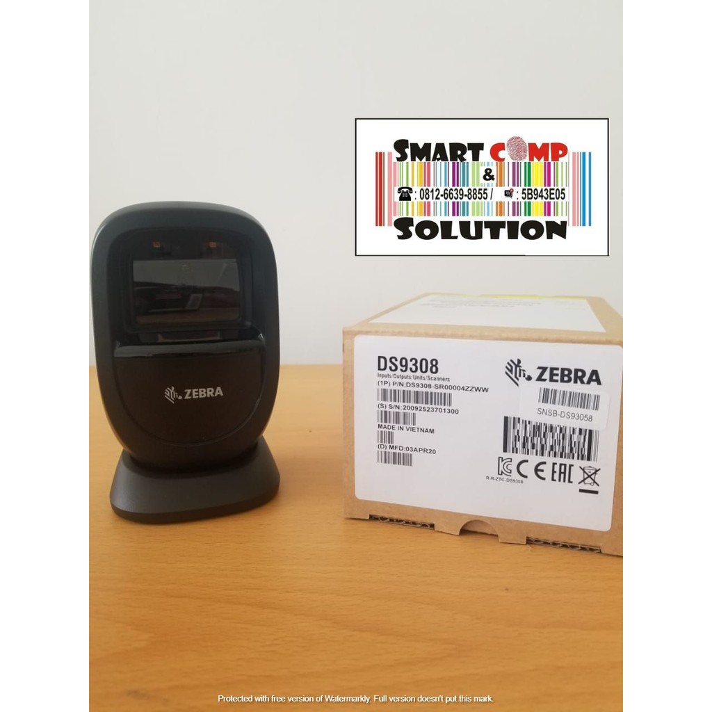 2D Barcode scanner Zebra DS9308 Pengganti Symbol DS9208 Efaktur QRcode Reader