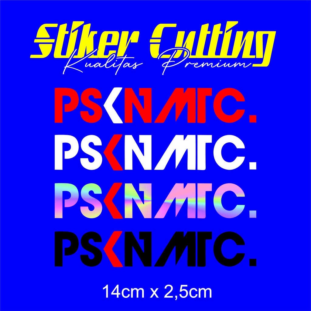 STIKER CUTTING PSKN MTC / STIKER MATIC / STIKER PASUKAN MATIC (TERMURAH)
