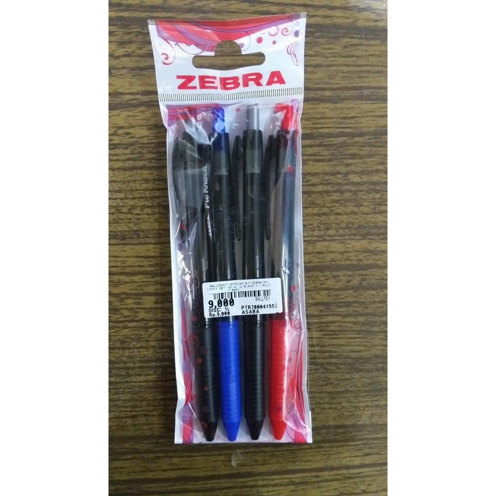 

BALLPOINT CETEKAN 0.7 ZEBRA PICKNOCK SET (ISI 4)/PTR700041553